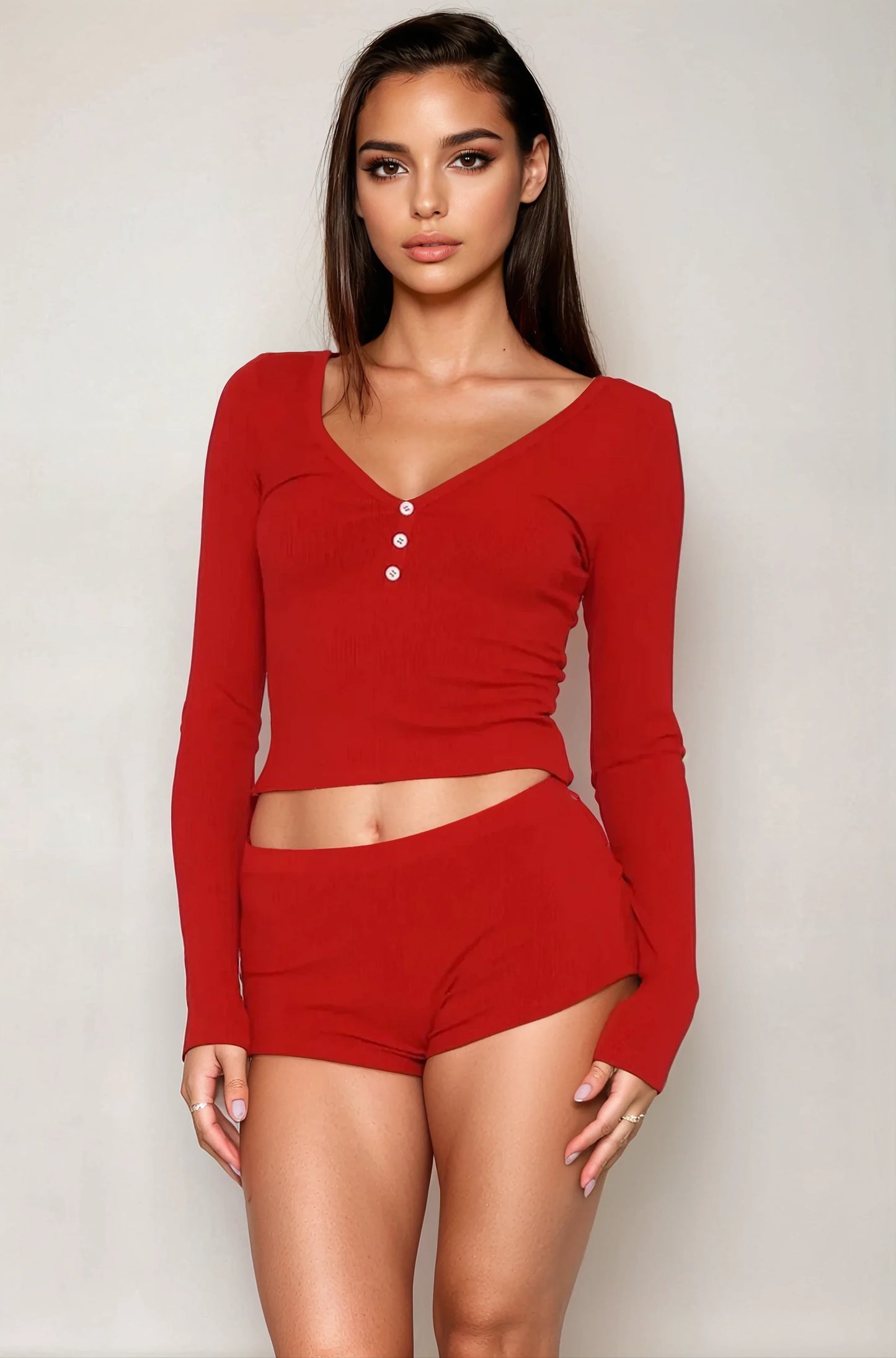 Soft Long Sleeve Loungewear Set